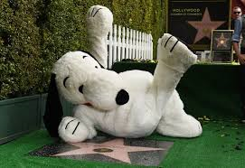 La stella di Snoopy brilla sulla Walk of Fame di Hollywood