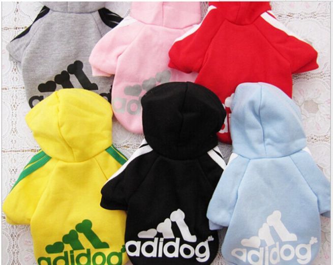 vestiti adidas cani