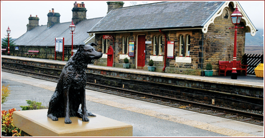 A Garsdale un monumento alla fedeltà con la storia di Ruswarp