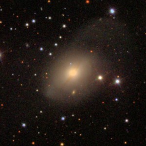 La galassia a spirale del Cane Minore NGC 2508