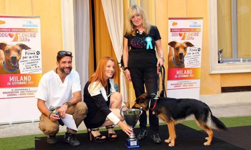 Cani eroi del terremoto protagonisti al “Dog Lovers Day” a Milano