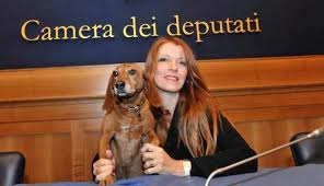 Un cane in Parlamento: Sogno? Sì, è il quattro zampe testimonial della campagna MVB per la tutela animali