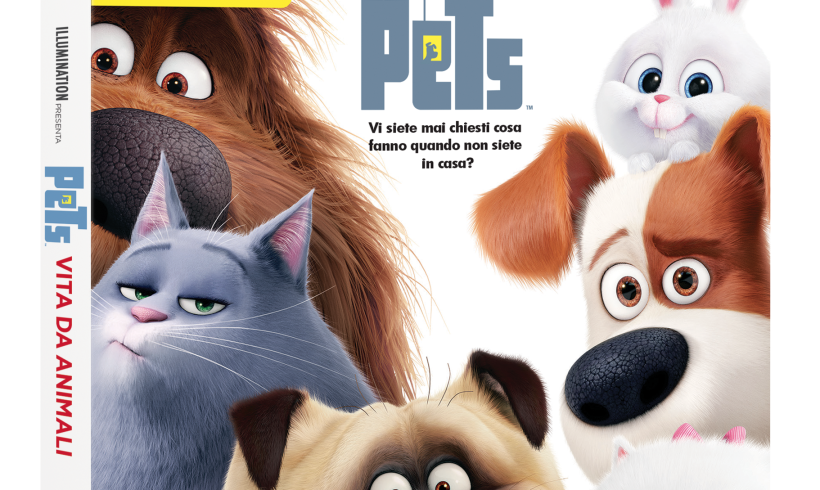 I cine”Pets” arrivano a casa: i quattro zampe campioni d’incassi ora in Dvd e Blu-Ray con minifilm e dietro le quinte