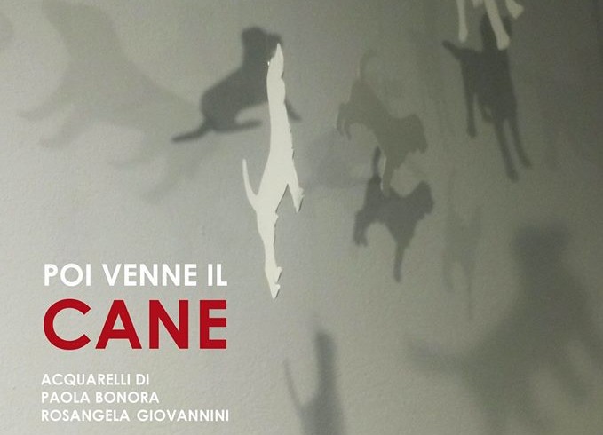 “Poi venne il cane”. Dove? A Ferrara, nella mostra benefica con gli acquarelli di Paola Bonora e Rosangela Giovannini