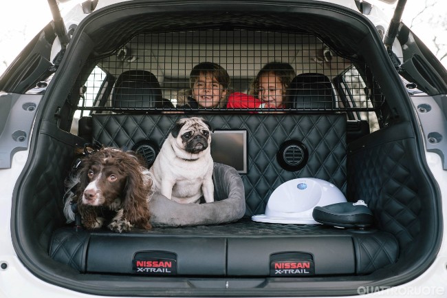 L’auto pet friendly? Ci pensa Nissan. Ecco il prototipo X-Trail 4dogs