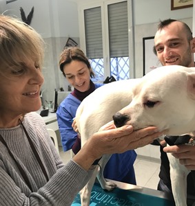 Iceberg è in perfetta forma, oggi la visita dal veterinario Enpa. Ma pesano i mesi di detenzione