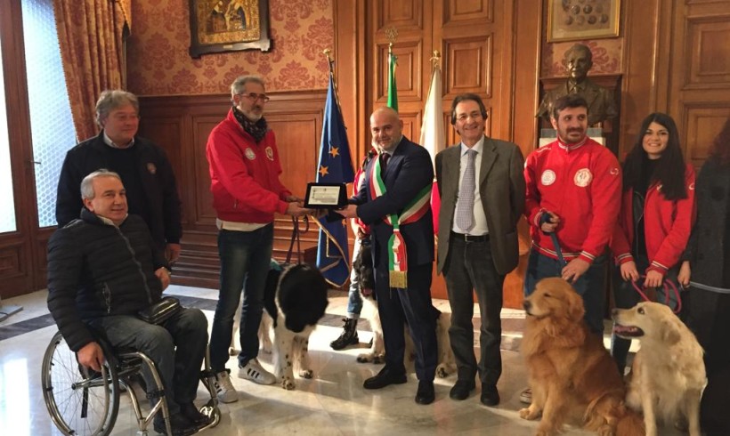 Bagnini a quattro zampe alla spiaggia Pane e Pomodoro: dal Comune di Bari un premio tutto per loro