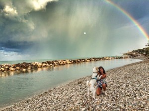 Il cane Samuele con la sua Alessandra sono i vincitori del concorso